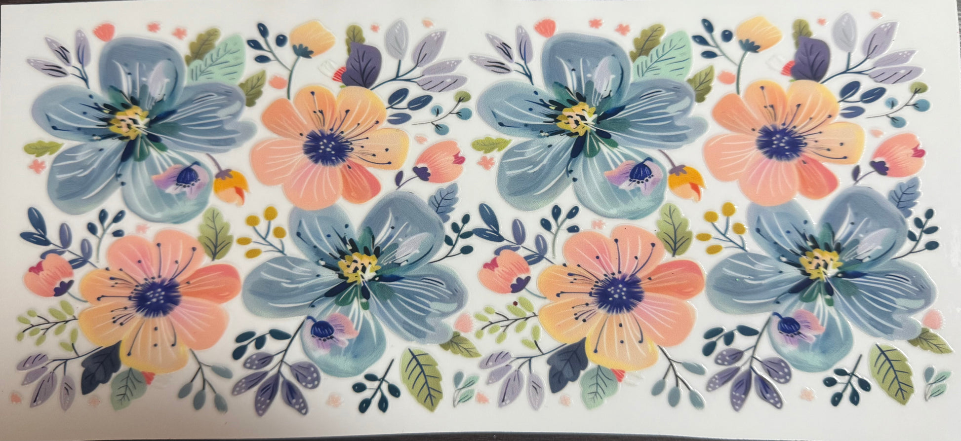 #108 Colored Flowers