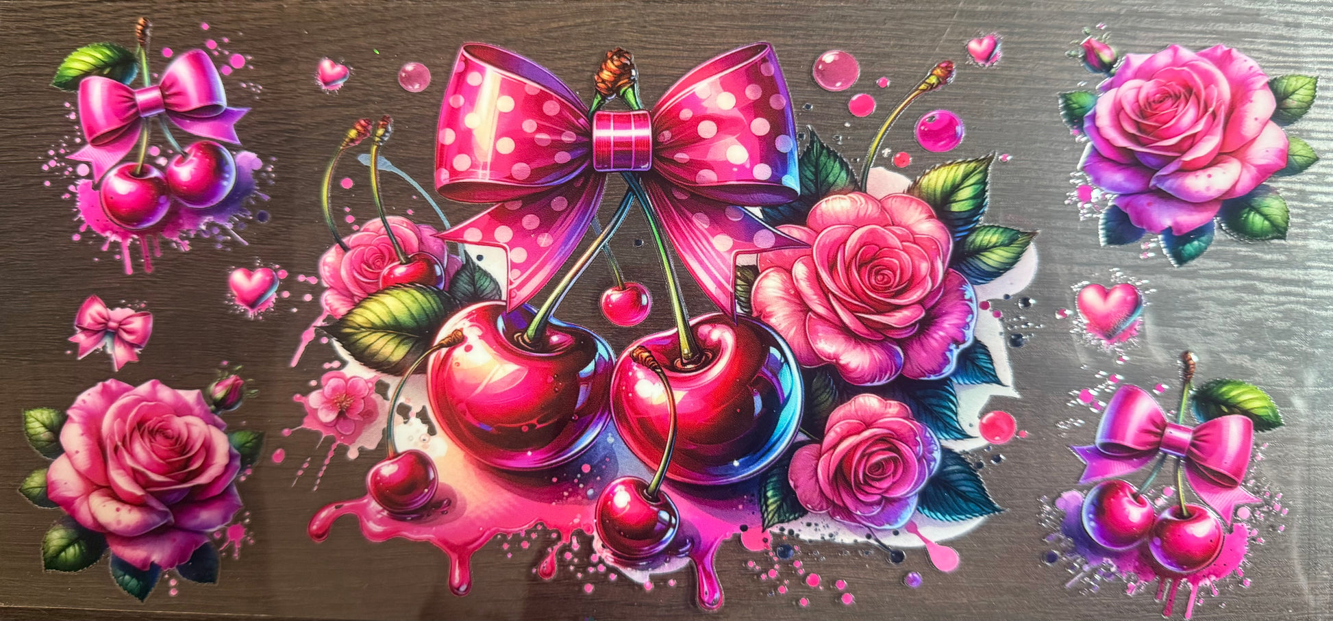 #42 Bose, cherries,flowers