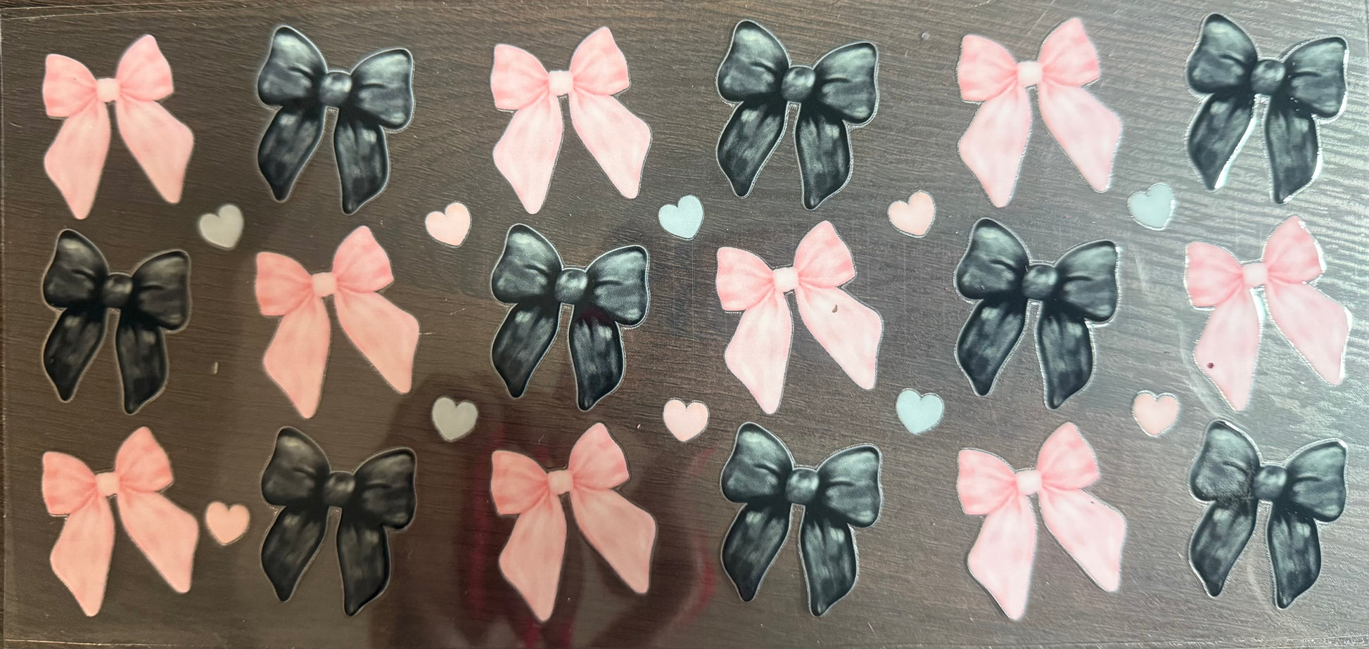 #41 Black Pink Bows